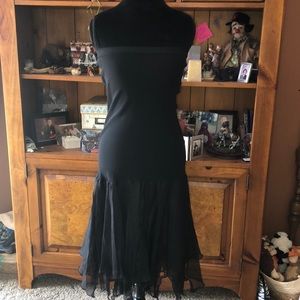 Amazing Catherine Bacon Sexy Black Strapless Dress